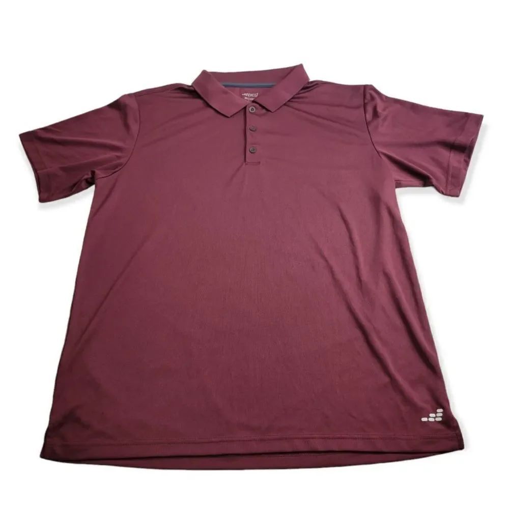 BCG maroon polo shirt XL